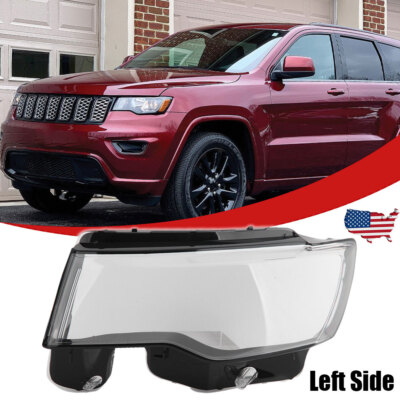For Jeep Grand Cherokee 2014-2021 Clear Headlight Headlamp Lens Cover Left Side