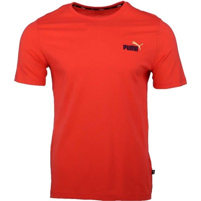 

Мужская футболка с логотипом Puma Ess+ Embroidery, размер M 58718471, Красный, Puma Ess+ Embroidery Logo Tee