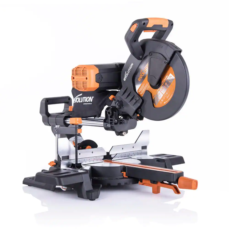 15 Amp 10 In. Dual Bevel Sliding Miter Saw with Laser Guide, Dust Bag, 13 Ft. Po
