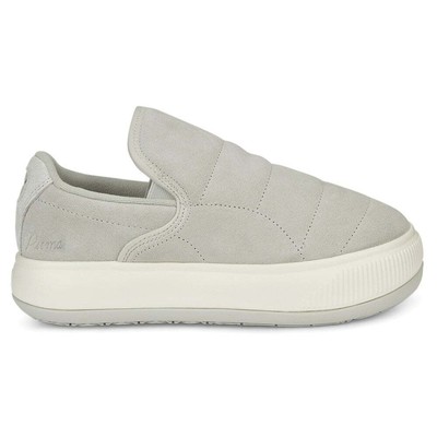 

Женские серые кроссовки без шнурков Puma Suede Mayu First Sense Повседневная обувь 38663901, Grey, Puma Suede Mayu First Sense Slip On