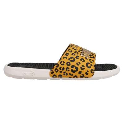 Повседневные сандалии Puma 383661-01 Kids Girls Cool Cat Roar Bx Slide — Черный —