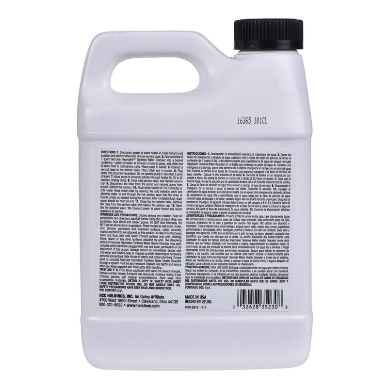 Haymaker Tankless Water Heater Descaler