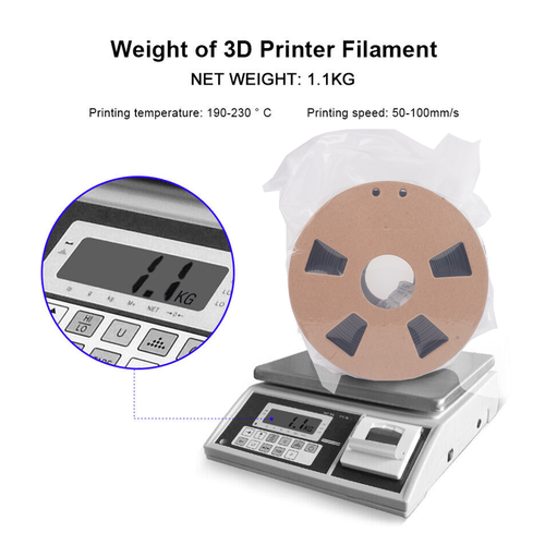 【Buy 10 Pay 6】JAYO 1.1KG PLA SILK ABS PLA+1.75mm With Spool 3D Printer Filament