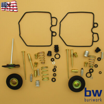 2pcs For Honda CX500 CX500C CX500D 1980-1982 Carburetor Carb Repair Rebuild Kit
