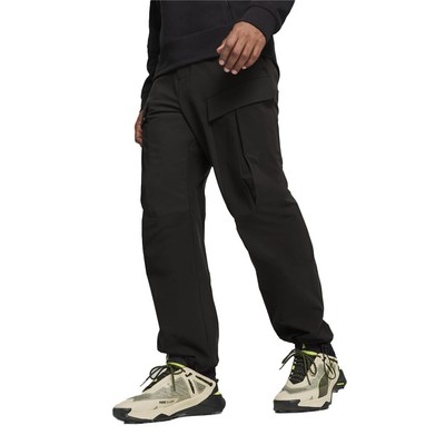 Брюки-карго Puma Seasons Мужские черные повседневные спортивные брюки 52472501