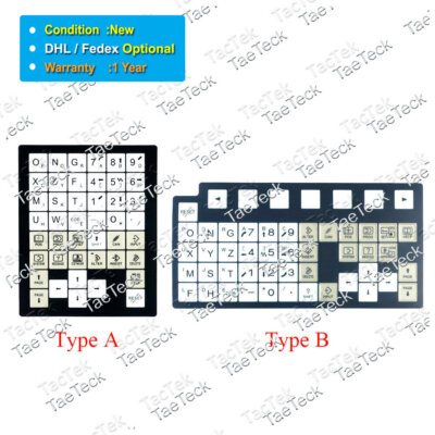 Membrane Film Keysheet for FANUC Series Oi Mate-TD 0i Mate-TD A02B-0319-D514/T #