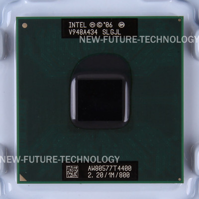 Intel Pentium T4400 (AW80577GG0491MA) SLGJL Socket P 2.2 GHz CPU 800MHz 35W