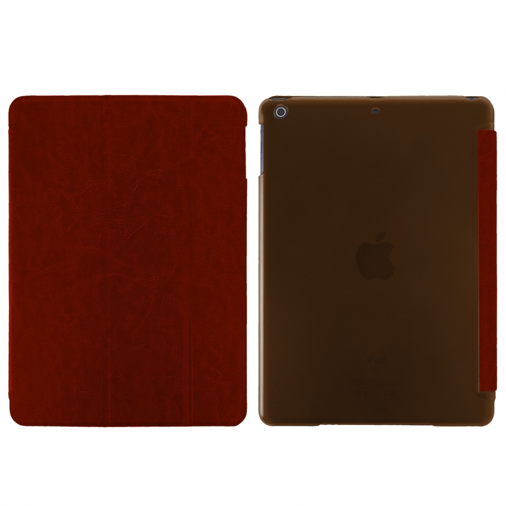 BORSA CUSTODIA BOOK CASE SMART per APPLE IPAD MINI IPAD MINI 2 MARRONE