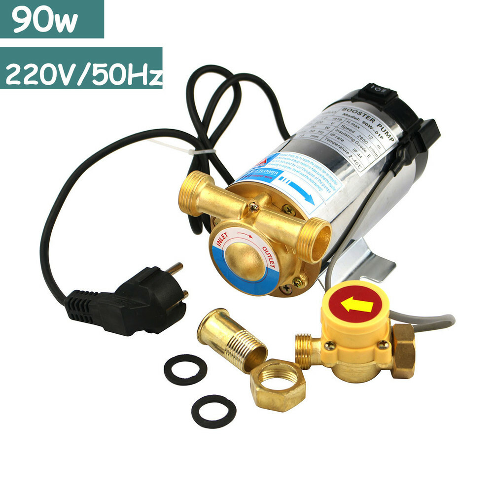 Druckerhöhungspumpe Hochdruckwasserpumpe 90W 220V / 50Hz