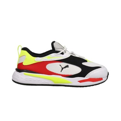 

Puma RsFast Ac Limits Lace Up Toddler Boys Белые кроссовки Повседневная обувь 387743-0, Белый, Puma RsFast Ac Limits Lace Up Toddler
