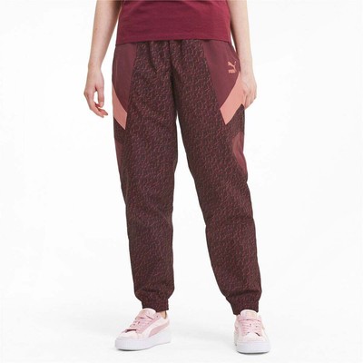 

Puma Tfs Woven Track Pants Женские бордовые повседневные спортивные штаны 597761-18, Burgundy, Puma Tfs Woven Track Pants