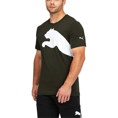 

Мужские повседневные топы Puma Oversize с круглым вырезом и коротким рукавом с логотипом размера  586109, Зеленый, Puma Oversize Logo Crew Neck Short Sleeve TShirt