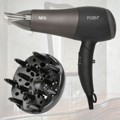 Secador de Pelo Plegable Estilismo Iones Cuidado Caliente Frío Niveles Difusor