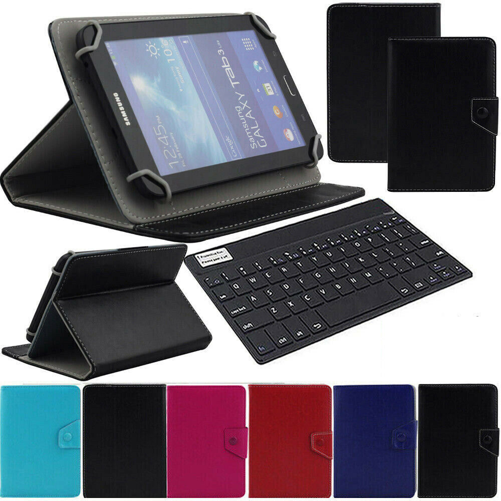 US For Samsung Galaxy Tab A 7.0 8.0 10.1 10.5 Tablet Keyboard Leather Case Cover