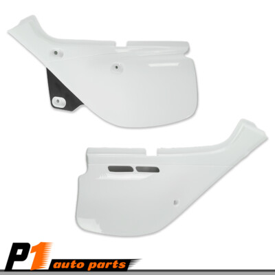 Fit For 1993-21 Honda XR650L Ross White Pair Left & Right Side Cover Panels 