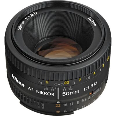 Nikon AF Nikkor 50mm f/1.8D Autofocus Lens