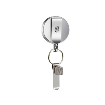 Heavy Duty Retractable Pen Holder with Belt Clip and Key Ring Pen Lanyard