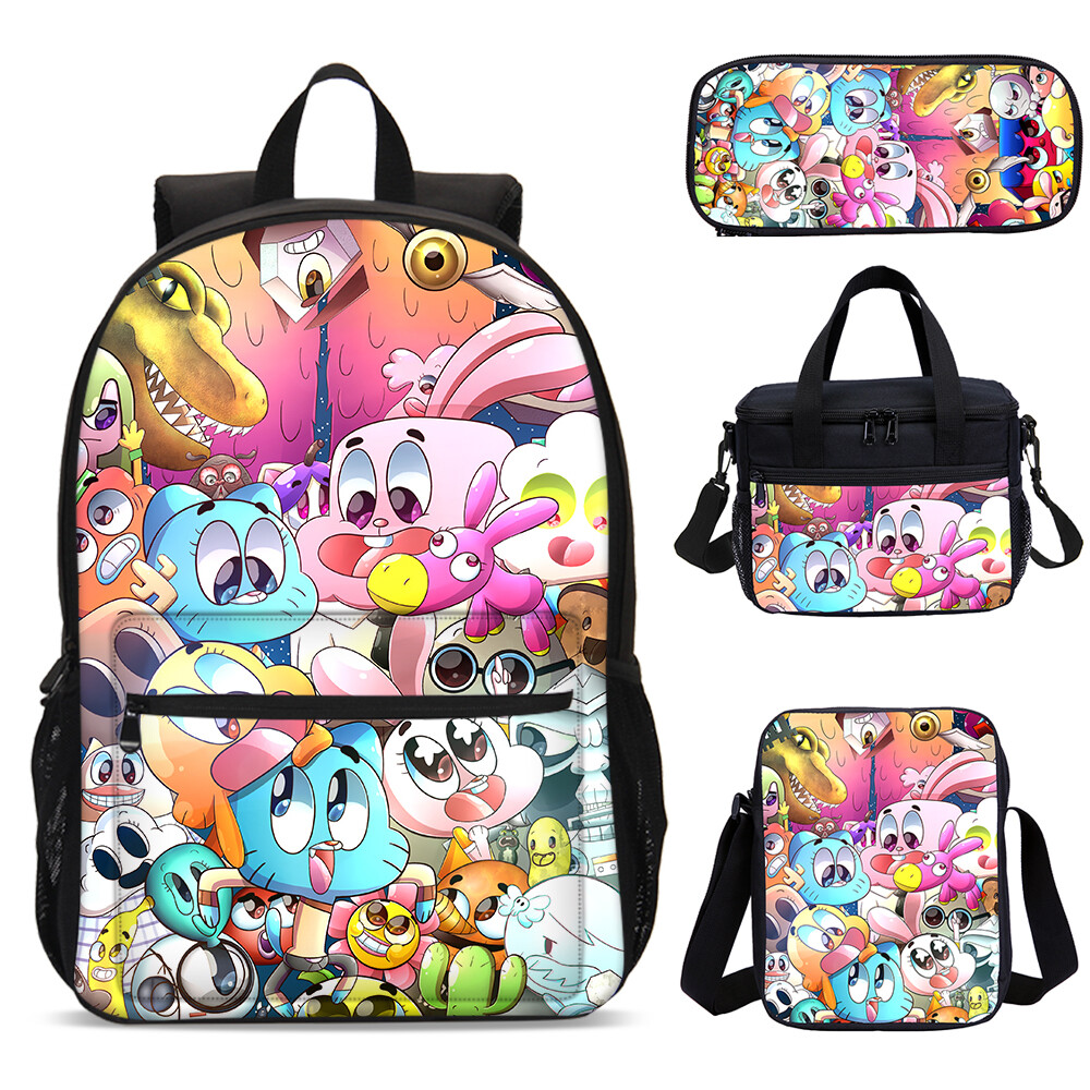 school backpacks with lunch box