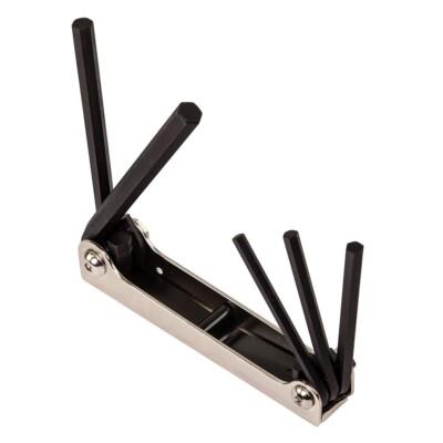Klein Tools Folding Hex Key Set, 5-Key, SAE Sizes 70579