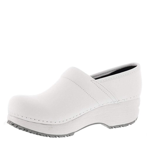 

Skechers — Clog SR — сабо Candaba Slip On Clog с нескользящей подошвой, белые, 9,5, Белый