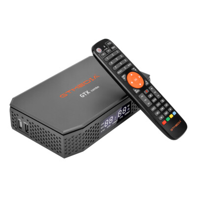 GTMEDIA 8K DVB-S2/T2/ATSC-T FTA Satellite Receiver Android Smart TV Box 4:2:2 CI