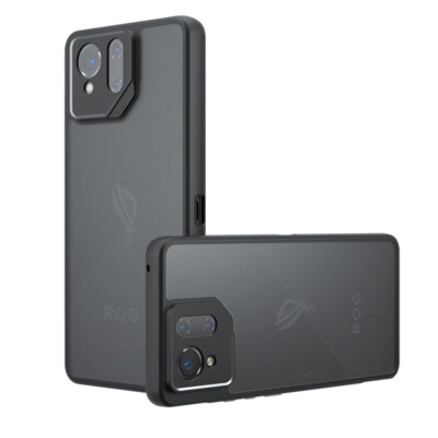 For Asus ROG Phone 9 Pro, Luxury 4 Airbags Matte Soft Rubber Business Cover Case