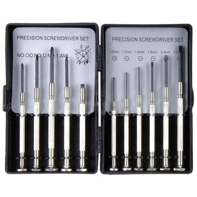 Nippon PJ11 11-Piece Precision Screwdriver Set - High-Quality Tools