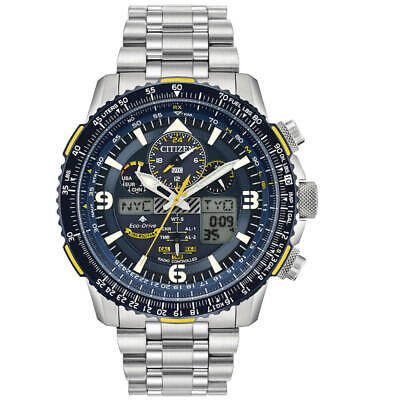 citizen blue angels c300 q00842 promaster navihawk chronograph blue dial quartz 235006388435