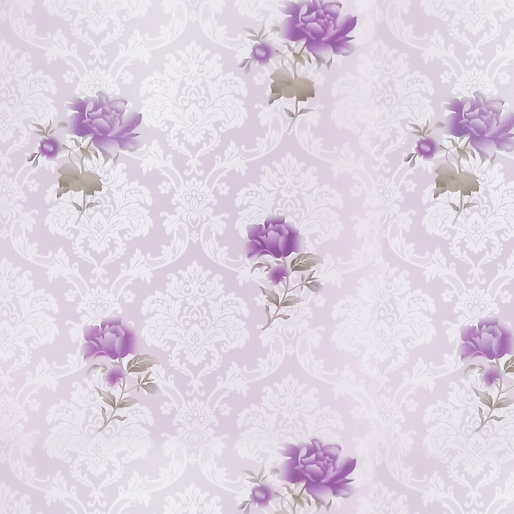 Wallpaper Purple Peel and Stick Contact Paper Flower Self ...