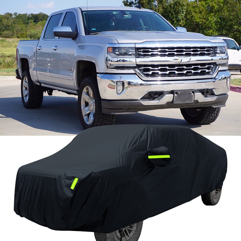 Pickup Truck Cover Outdoor For Chevy Silverado 1500 LTZ/LT/RST/Custom Crew Cab