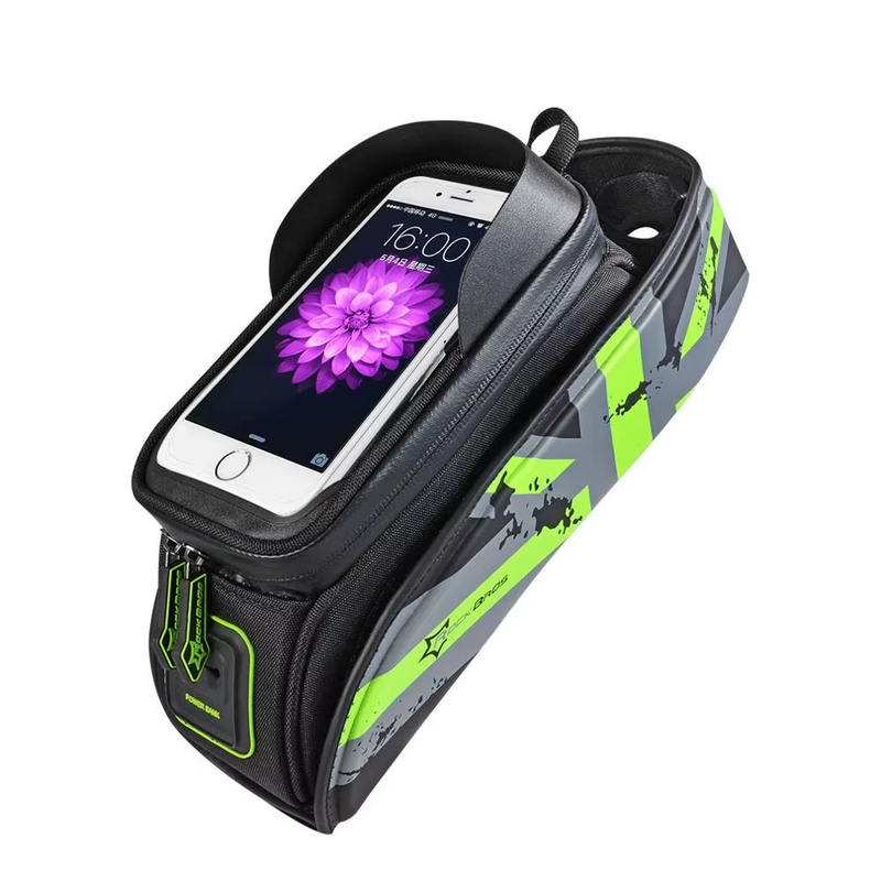 Bicycle Frame Front Tube Waterproof Bike Bag Touch Screen Bike Saddle Package Fo