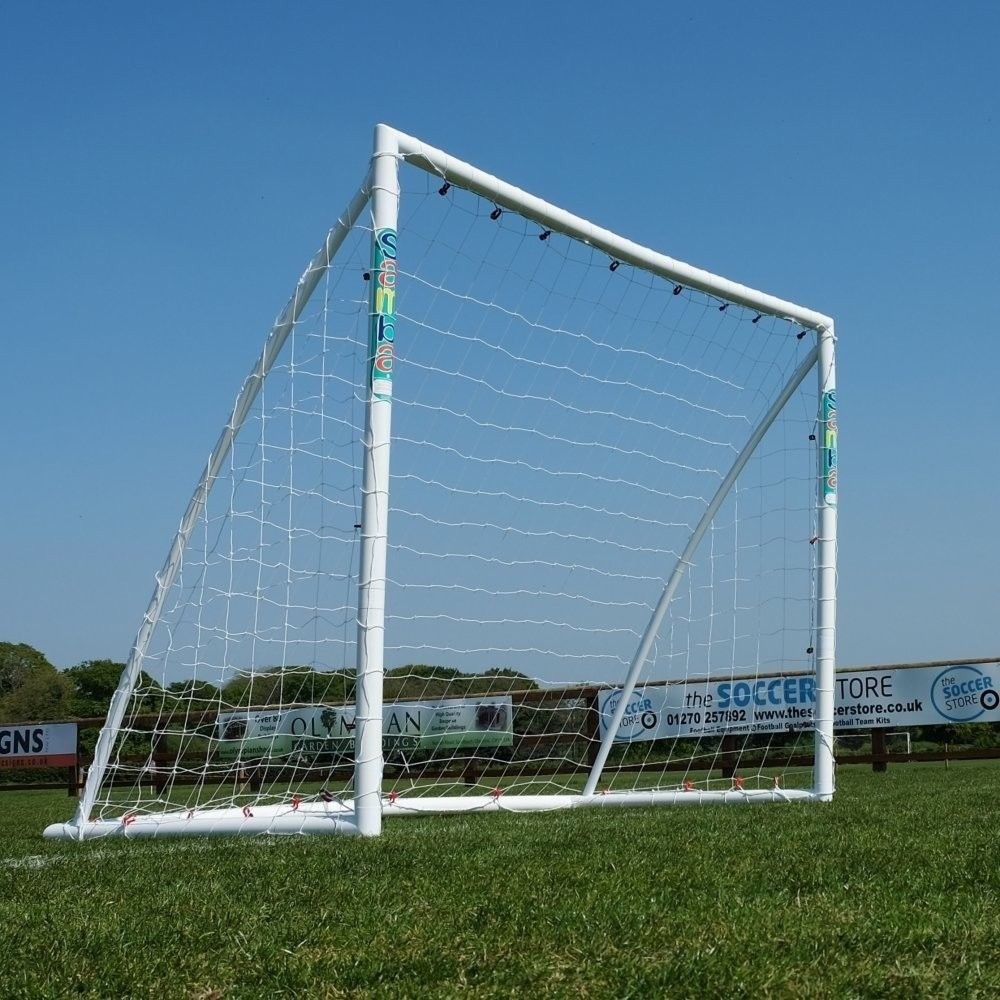 Samba Football Soccer Nets Goals 8ft x 6ft Unwanted Xmas Present