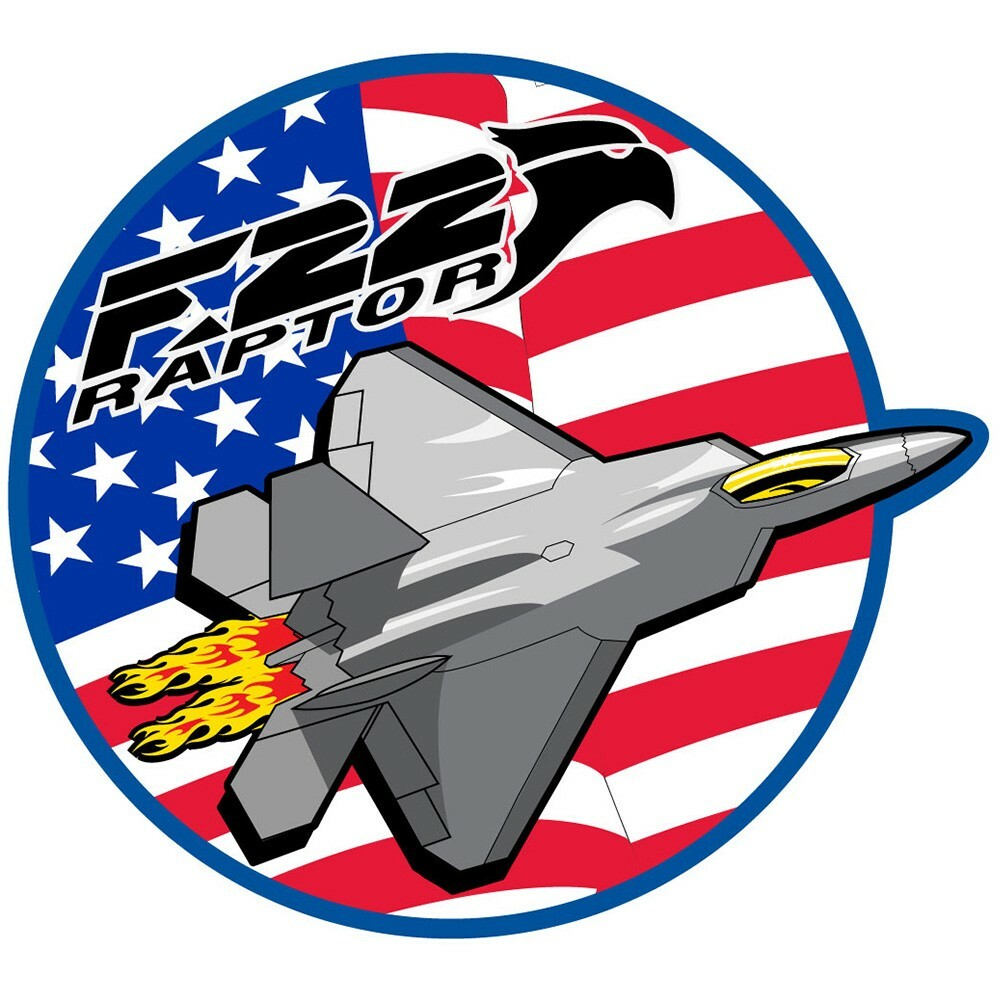 USAF 27th FS RAPTOR DRIVER パッチ USAF 27th FIGHTER SQ -27 FS - FIGHTIN EAGLE RAPTOR DRIVER