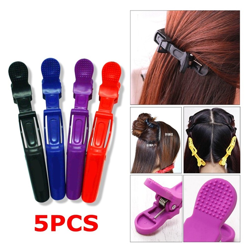 Hair Salon Hairpins Alligator Hair Clips Section Clamps Styling