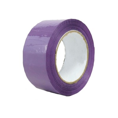 Purple Acrylic Carton Box Sealing Tape 2'' x 110 Yards, 2 Mil Packing Tape 12 Rls