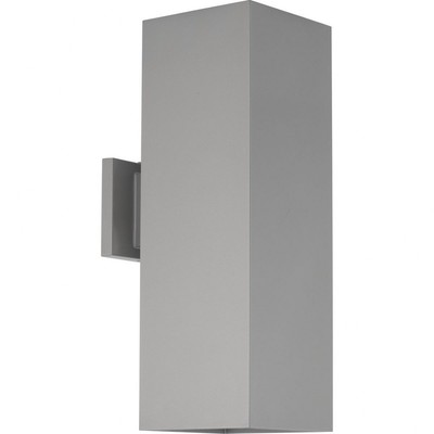 Progress Lighting P5644-82-30K Square - Outdoor Light - 2 Light in Modern style