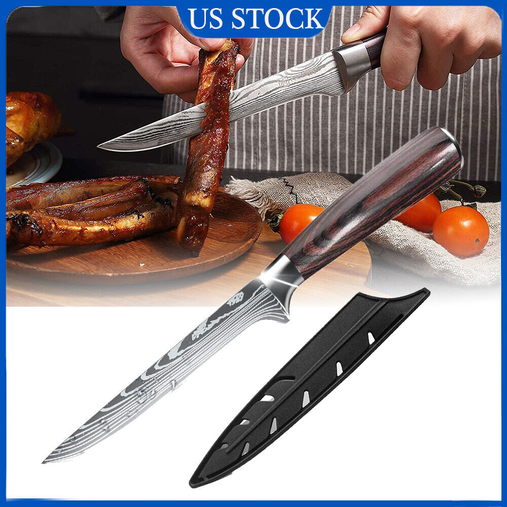 6 inch Boning Knife Kitchen Super Sharp Fillet Knife High Ca