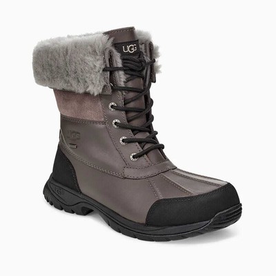 Pre-owned Ugg Butte Metal M-5521-mtl Men's In Gray
