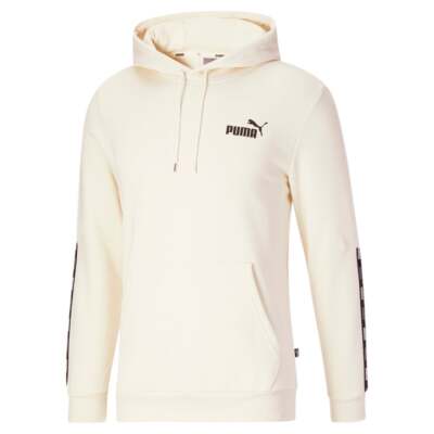 

Puma Power Tape Pullover Hoodie Mens Размер  Повседневная верхняя одежда 847046-73, Белый