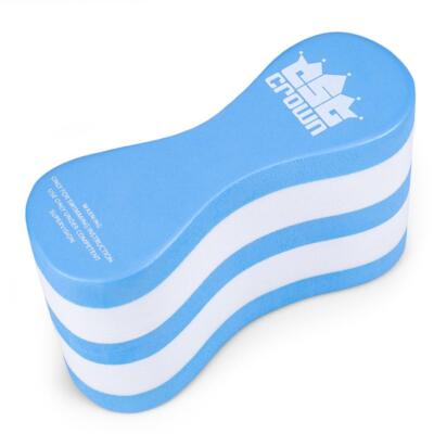 Crown Between-Legs Foam Core Pull Buoy 9.5'' for Swimming Aqua Fitness Exercise