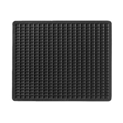 Schönek Universal Gummimatte, Auto Fußmatte, 53 x 38 cm in Schwarz, 1 Stück