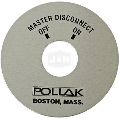 POL-51-303P-JN Pollak Switch Face Plate