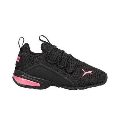 

Кроссовки Puma Axelion Slip On Toddler Girls Size 4 M Повседневная обувь 194346-05, Черный, Puma Axelion Slip On Toddler