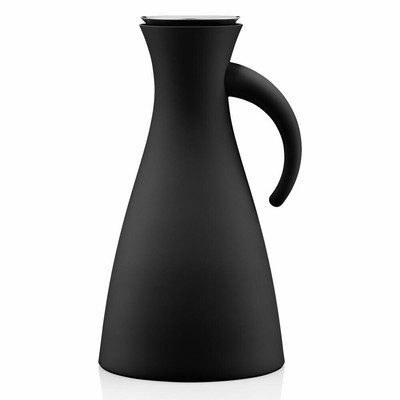 Eva Solo vacuum jug coffee pot jug glass/plastic/stainless steel. Matt Black 1 L