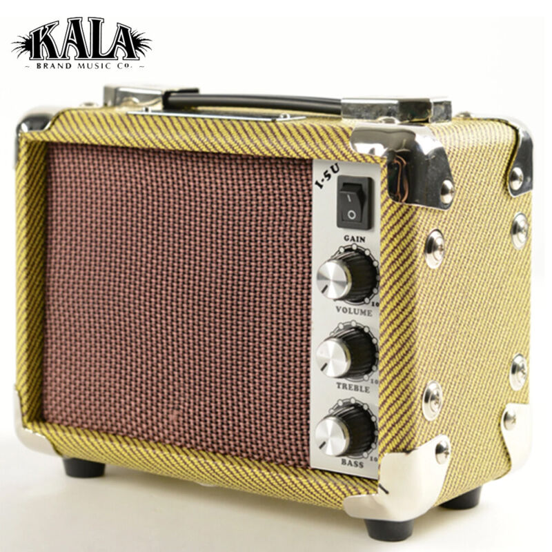 Kala AMP-TWD-5U 5 Watt Tweed Ukulele/UBass Combo Amplifier