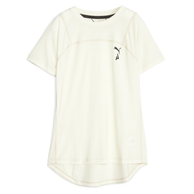 Женская футболка с коротким рукавом и круглым вырезом из шерсти Puma Seasons, спортивные топы размера M, 52