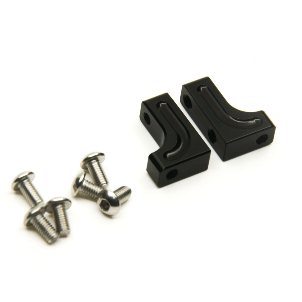 2PCS Aluminum Servo Mounts Upgrade Parts For Axial 1/10 SCX10 RC Crawler Car