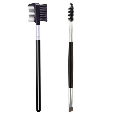 2 Pcs Eyebrow Brush Eyelash Comb Spoolie Brushes Eyelash Brush Brow Brush