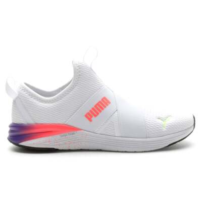 Puma Better Foam Prowl Speckle Slip On Женские белые кроссовки Повседневная обувь 37766
