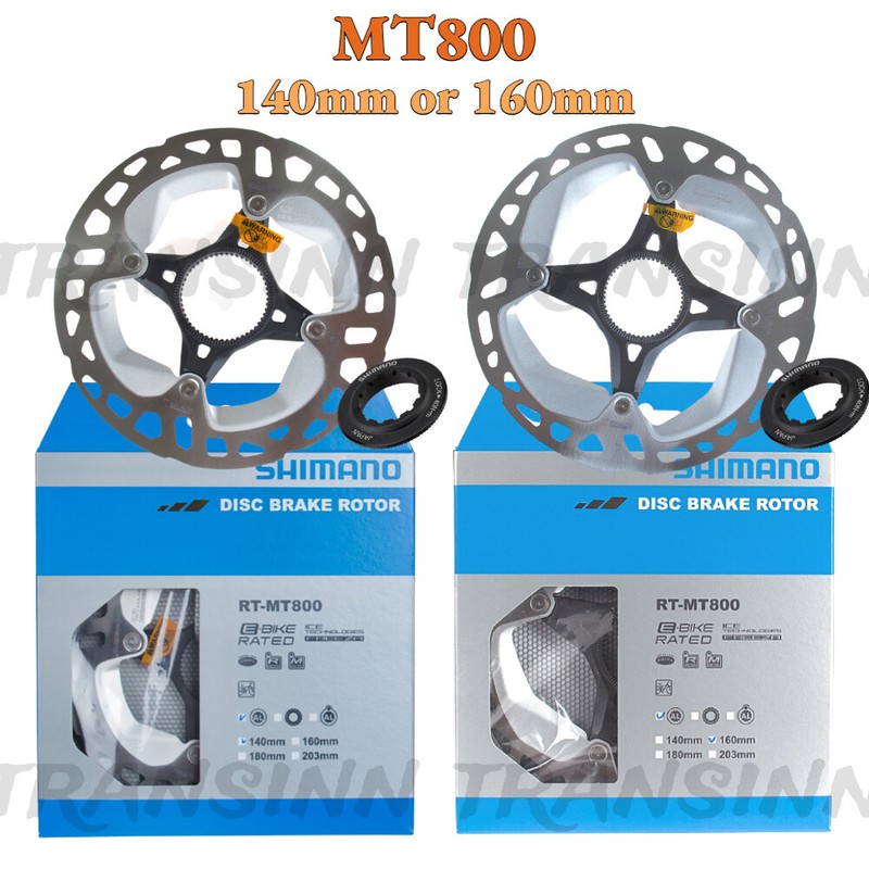scope r5＋rt-mt800(160mm、140mm) 1pc Shimano RT-MT800 Disc Brake 140 or 160mm Center Lock Rotor NIB